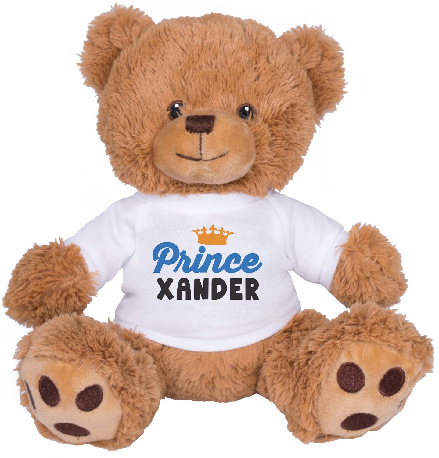 Amazon.com: TeesAndTankYou Prince Xander Bear: 8 Inch Brown Teddy